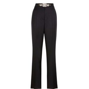 Christopher Kane Cristal wool Trousers.